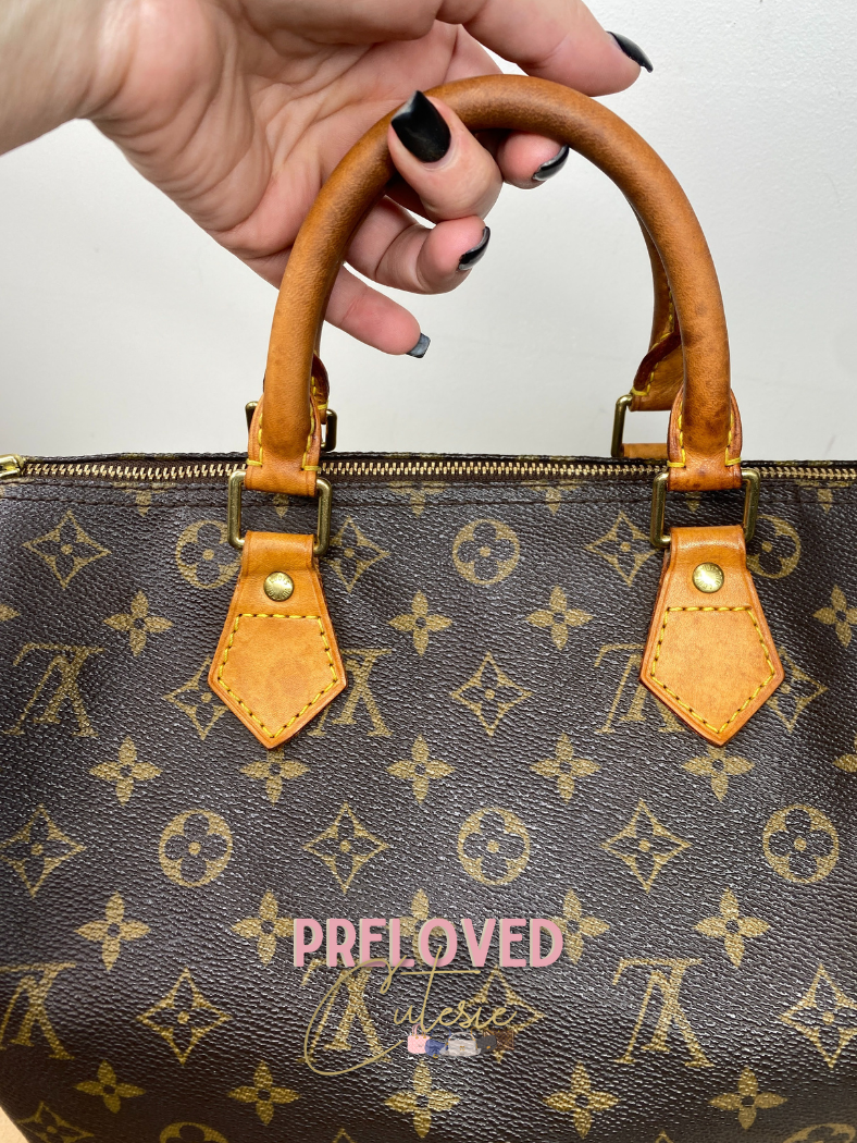 Louis Vuitton Speedy 30cm with Lock and Key