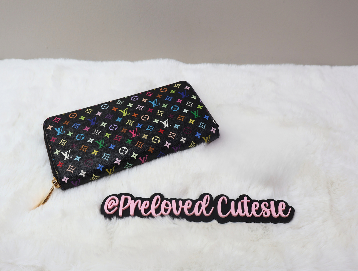 Louis Vuitton | Zippy Wallet | Monogram Multicolore | Black