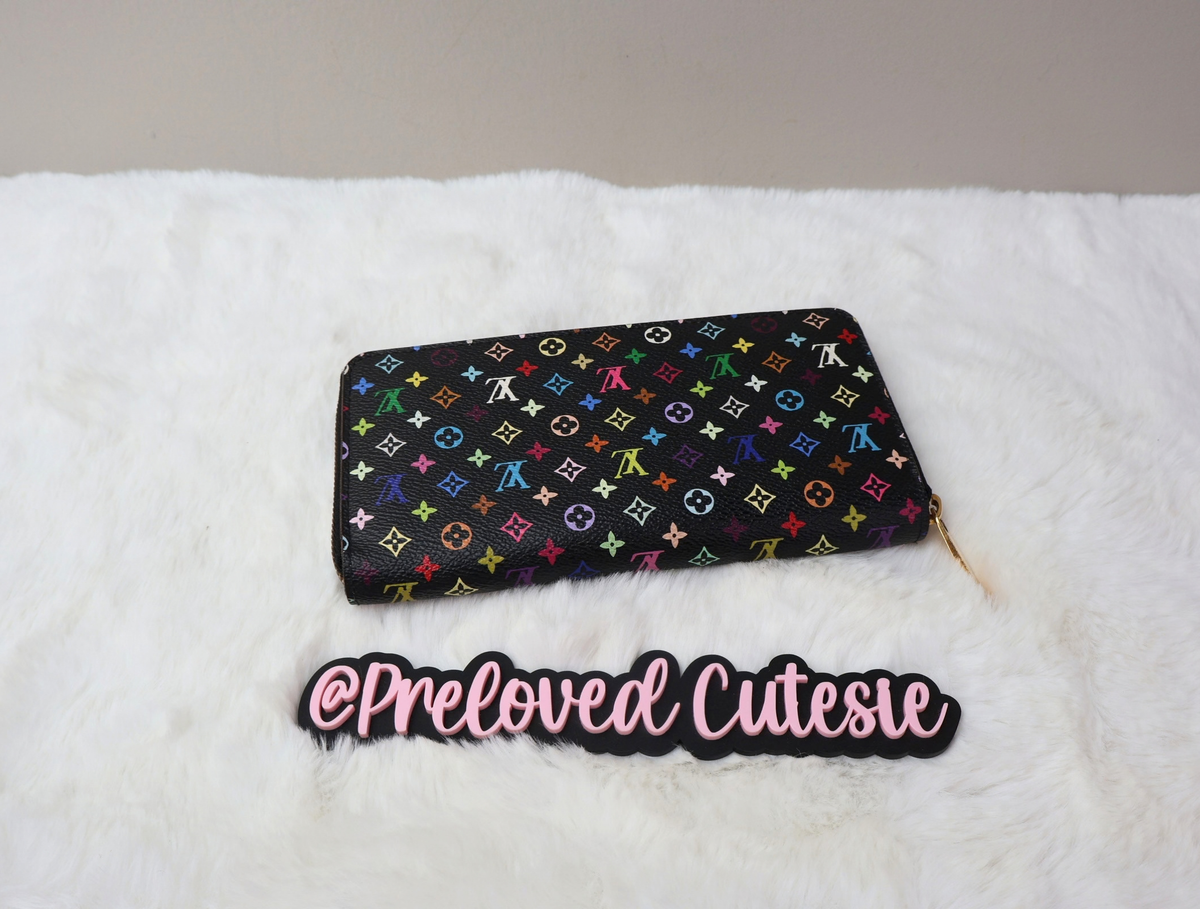 Louis Vuitton | Zippy Wallet | Monogram Multicolore | Black