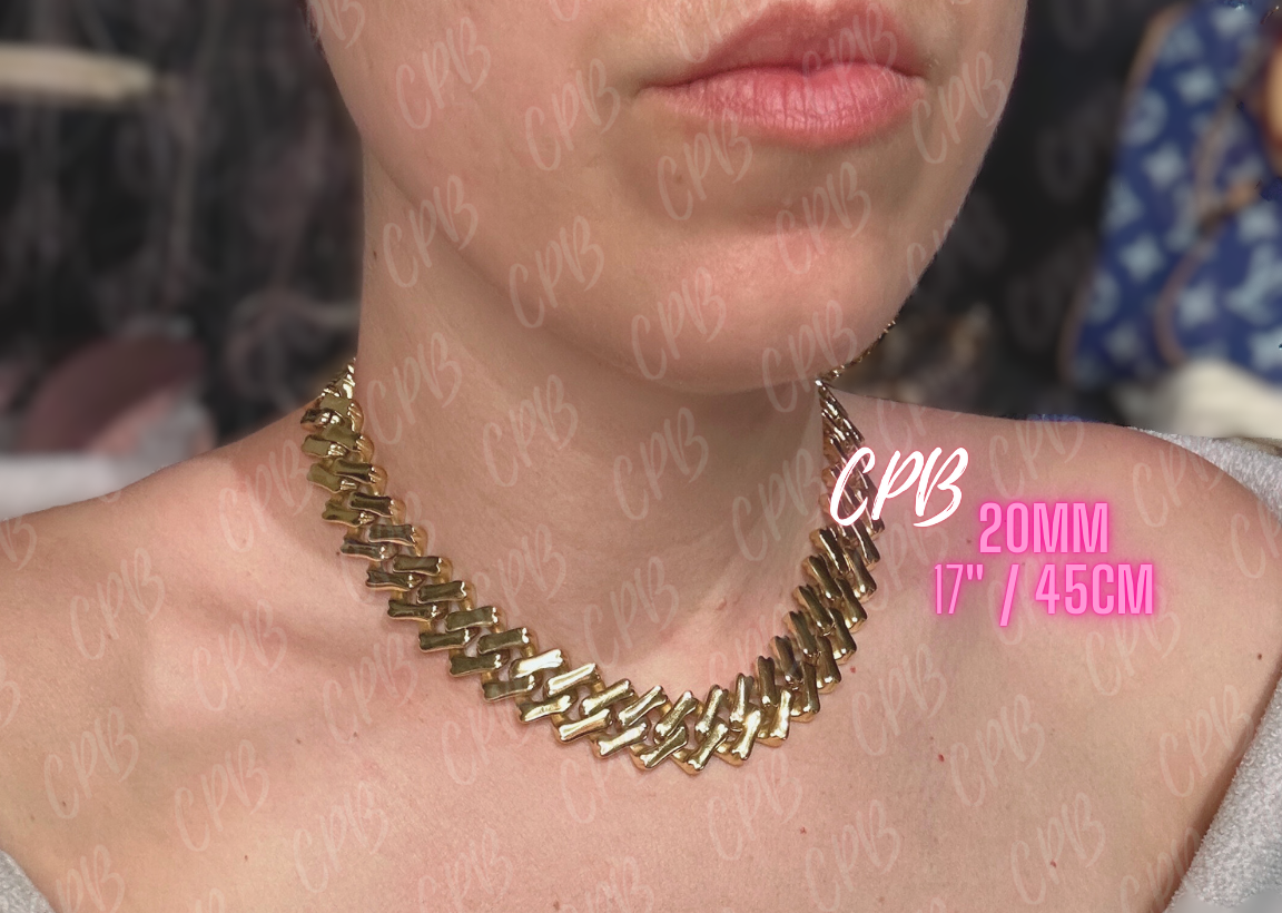 STAINLESS JEWELRY - Cutesie CHUNKY CHAIN - CUBAN - 316L Stainless Steel