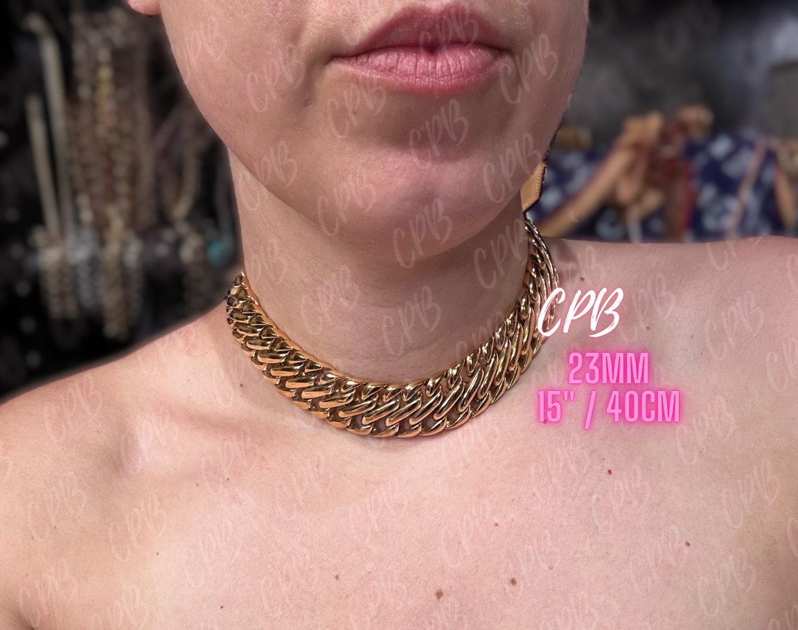 STAINLESS JEWELRY - Cutesie CHUNKY CHAIN - CUBAN - 316L Stainless Steel