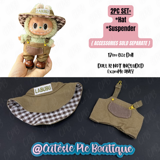 17cm Monster Doll Clothing