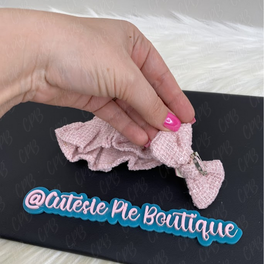 17cm Monster Doll Clothing 2PC SET MM Dress + Bow