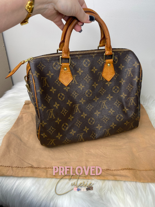 Louis Vuitton Speedy 30cm with Lock and Key