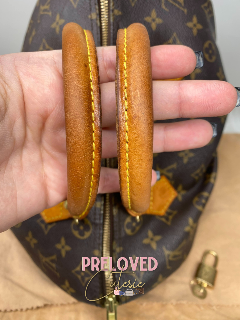 Louis Vuitton Speedy 30cm with Lock and Key