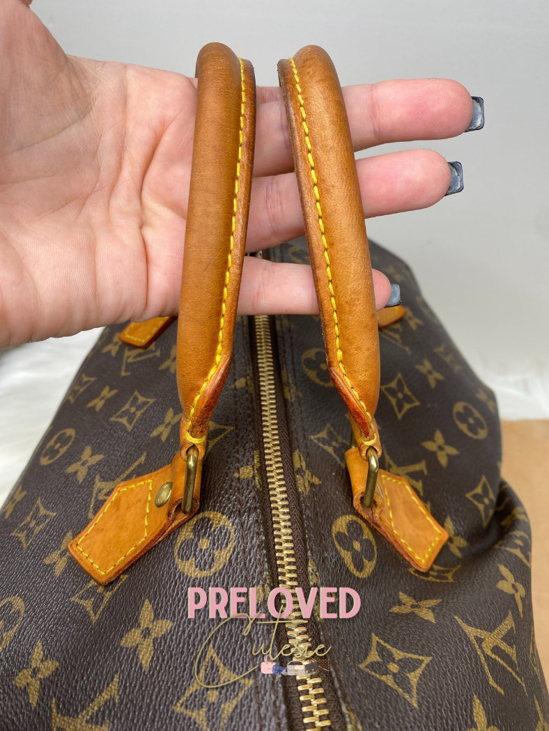 Louis Vuitton Speedy 30cm with Lock and Key