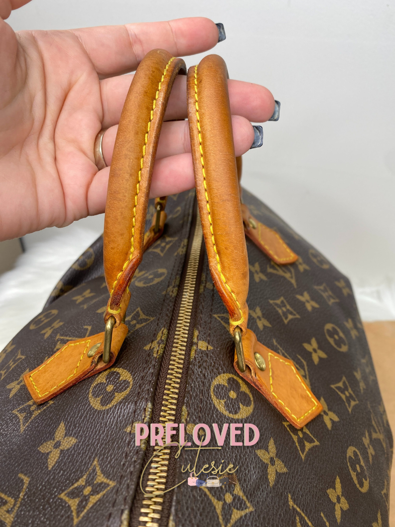 Louis Vuitton Speedy 30cm with Lock and Key