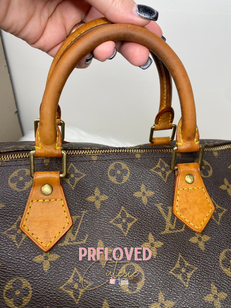 Louis Vuitton Speedy 30cm with Lock and Key