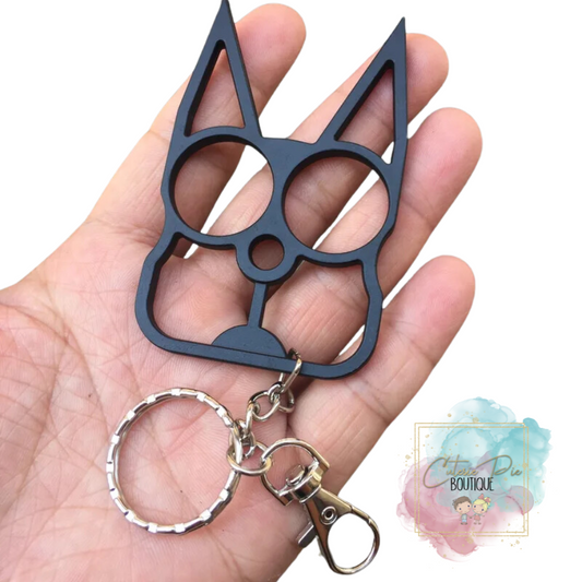 Keychain / Bag Charm / Self-Defense - BAD KITTY