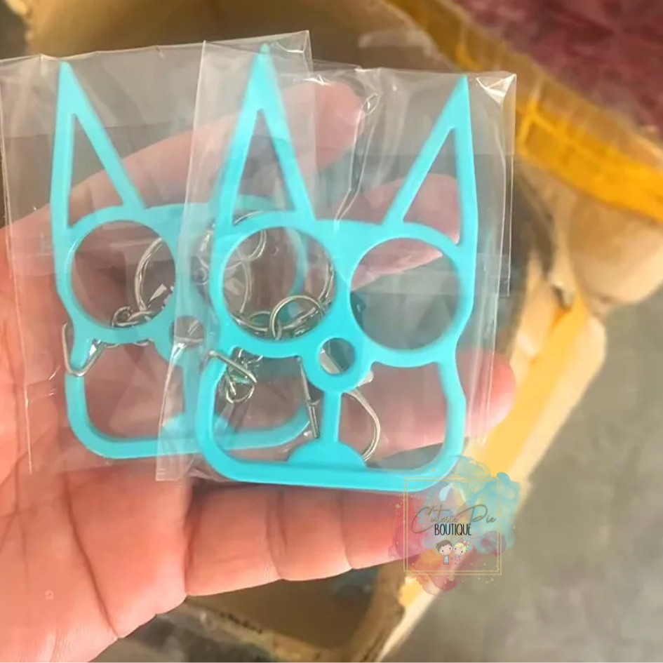 Keychain / Bag Charm / Self-Defense - BAD KITTY