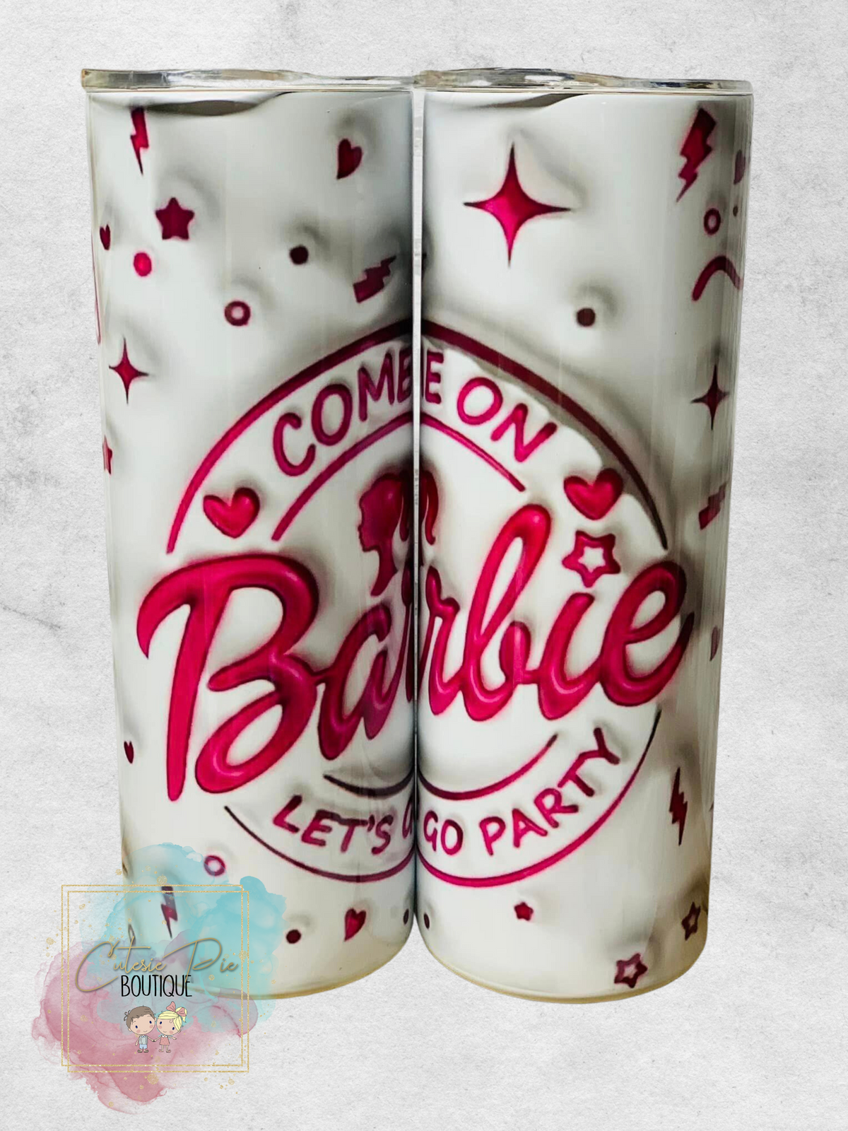 20 oz Stainless Tumbler Cup - comes w/ Straw!