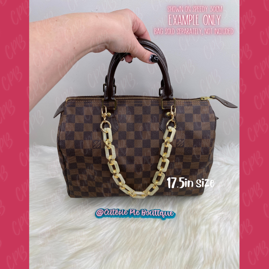 Bag Charm / Purse Chain / Handbag Accessories / Strap - STYLE 1 Marbled