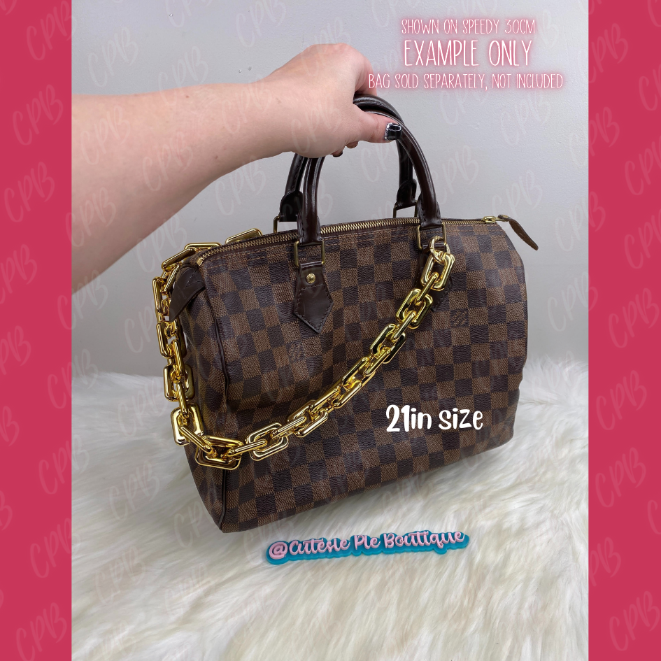 Bag Charm / Purse Chain / Handbag Accessories / Strap - STYLE 2 Gold or Silver