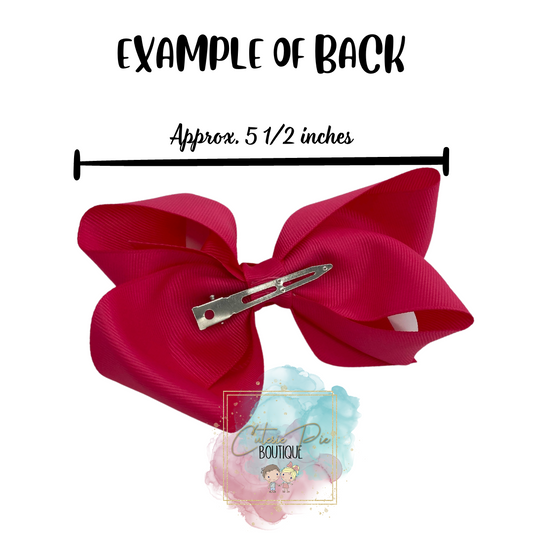 Cutesie 5.5" Everyday Bow