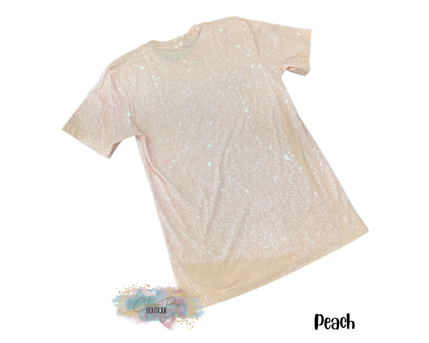 Adult T-shirt = I Speak Fluent French - Bleach Tee
