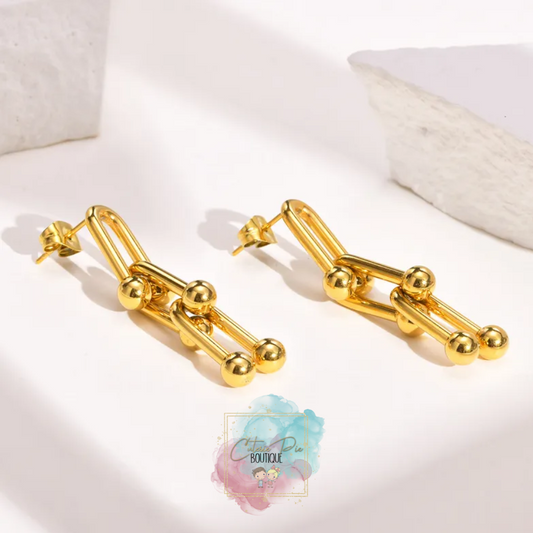 STAINLESS JEWELRY - GRAD Earrings in Gold