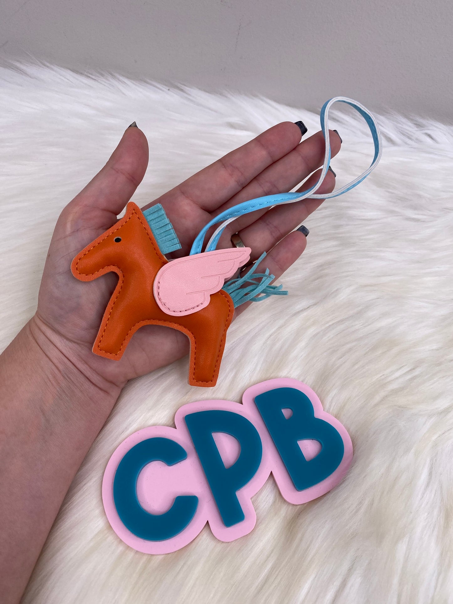 Bag Charm / Keychain / Handbag Accessories - Pegasus - Horse