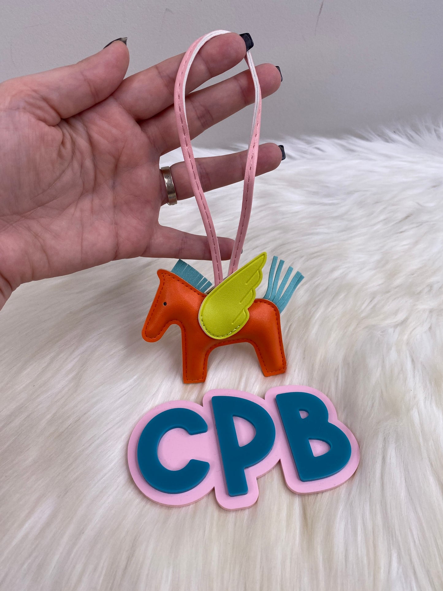 Bag Charm / Keychain / Handbag Accessories - Pegasus - Horse