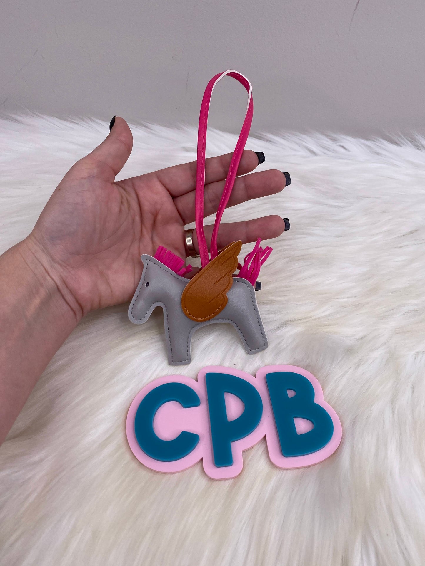 Bag Charm / Keychain / Handbag Accessories - Pegasus - Horse