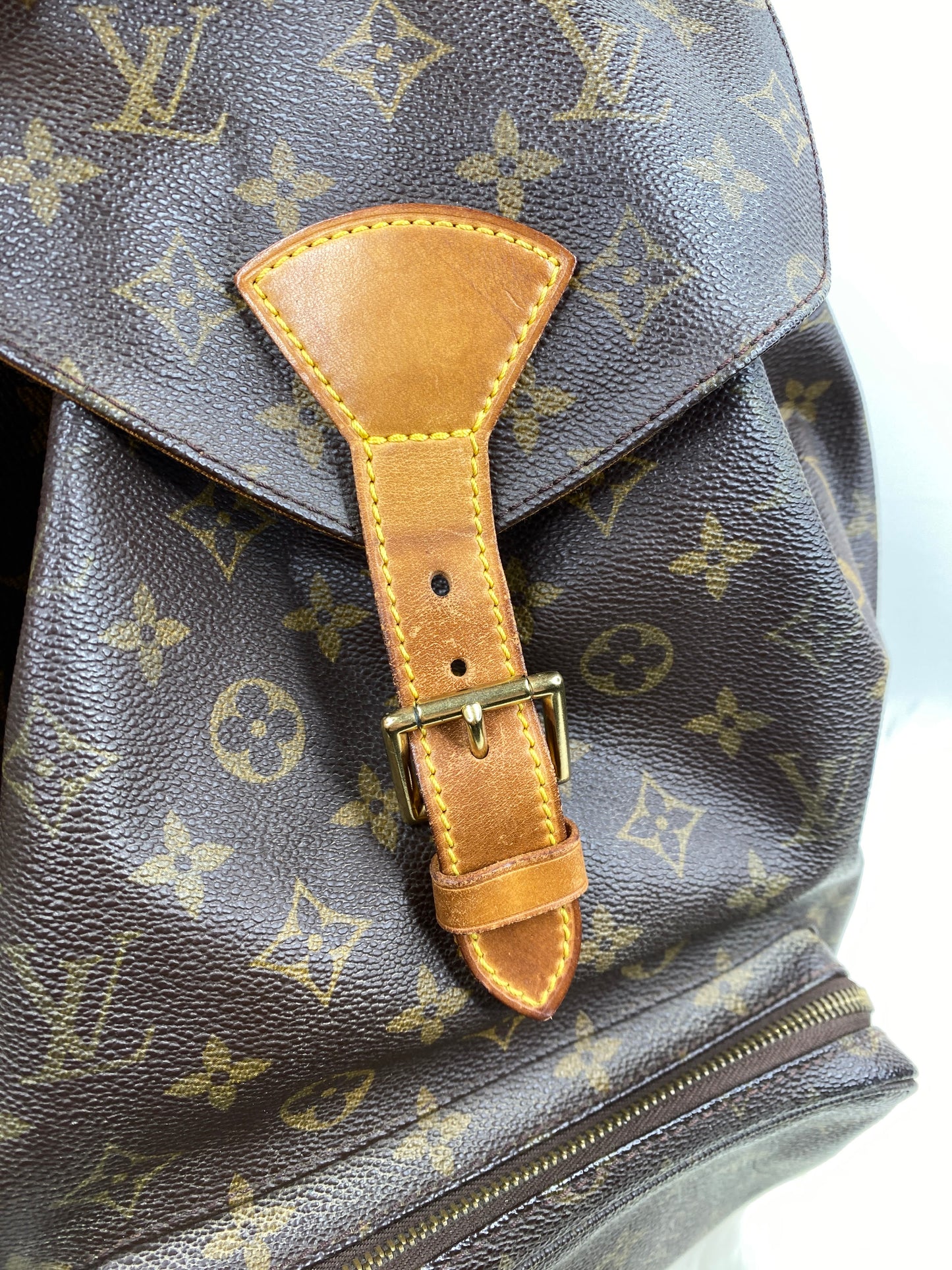 Louis Vuitton Montsouris GM Backpack - LV Vintage Pre-Loved Travel Bag