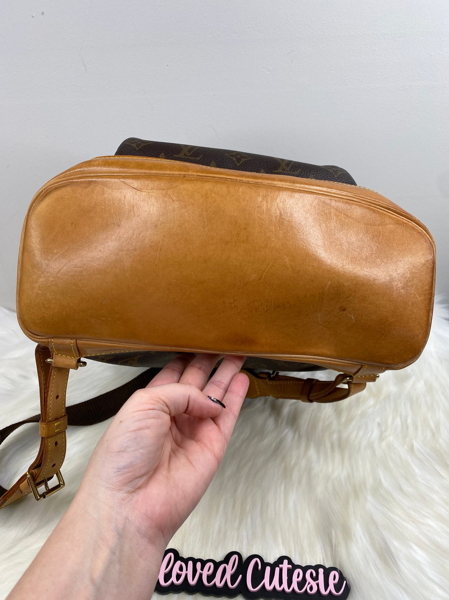 Louis Vuitton Montsouris GM Backpack - LV Vintage Pre-Loved Travel Bag
