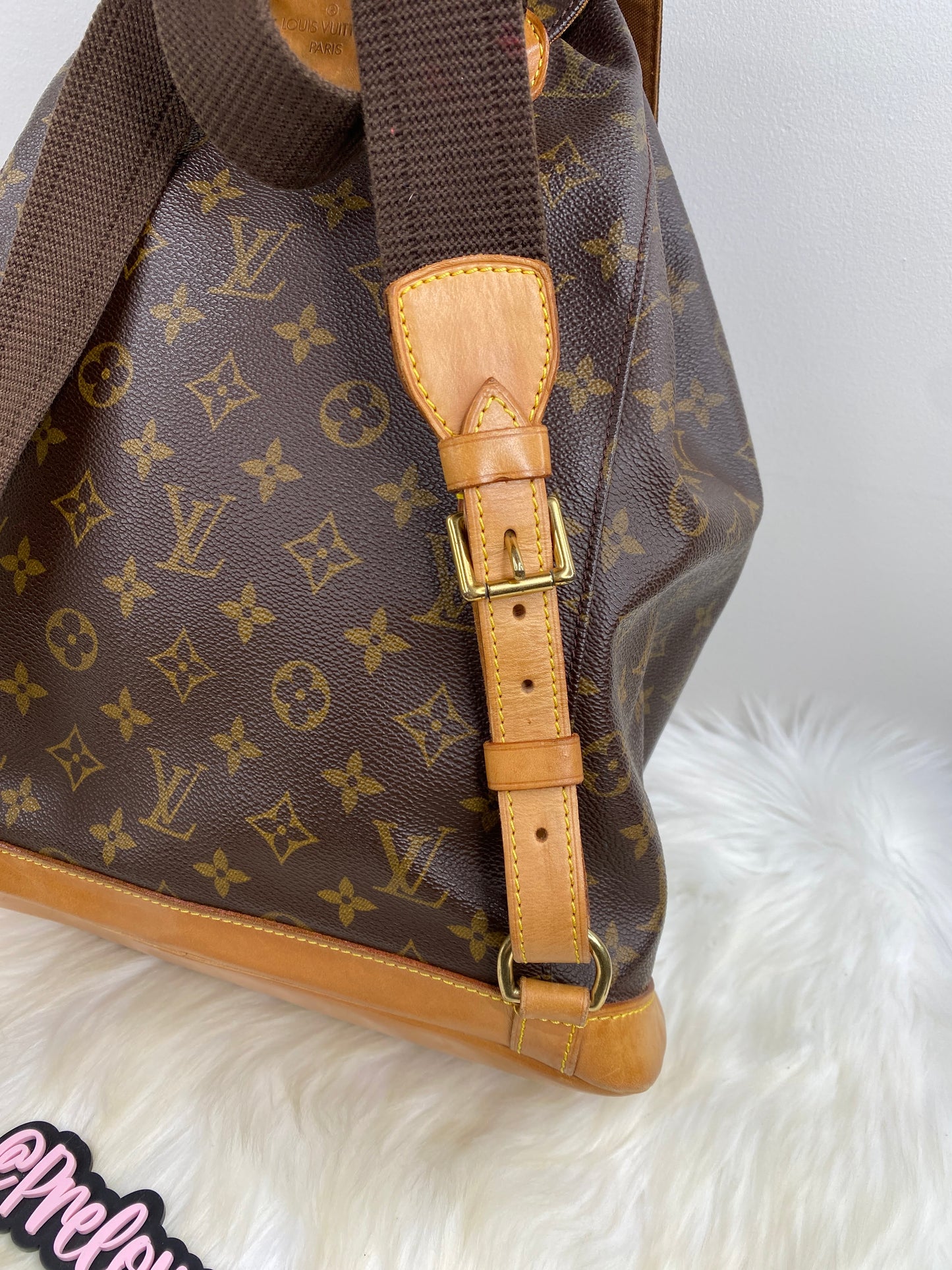 Louis Vuitton Montsouris GM Backpack - LV Vintage Pre-Loved Travel Bag