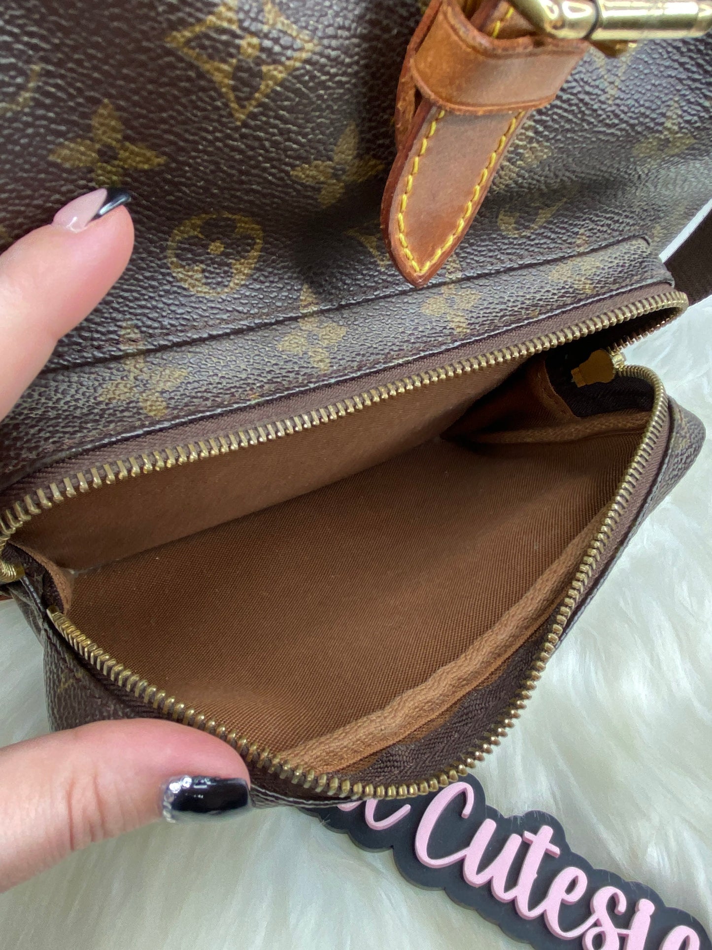 Louis Vuitton Montsouris GM Backpack - LV Vintage Pre-Loved Travel Bag