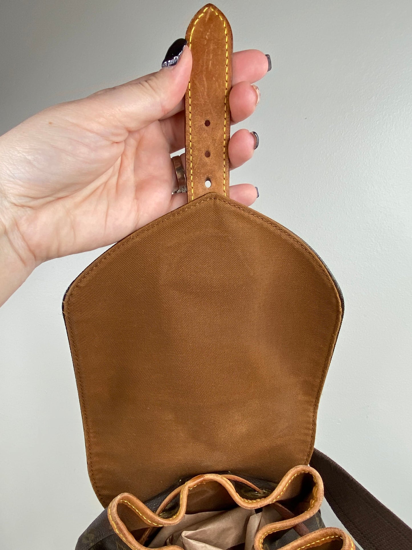 Louis Vuitton Montsouris GM Backpack - LV Vintage Pre-Loved Travel Bag