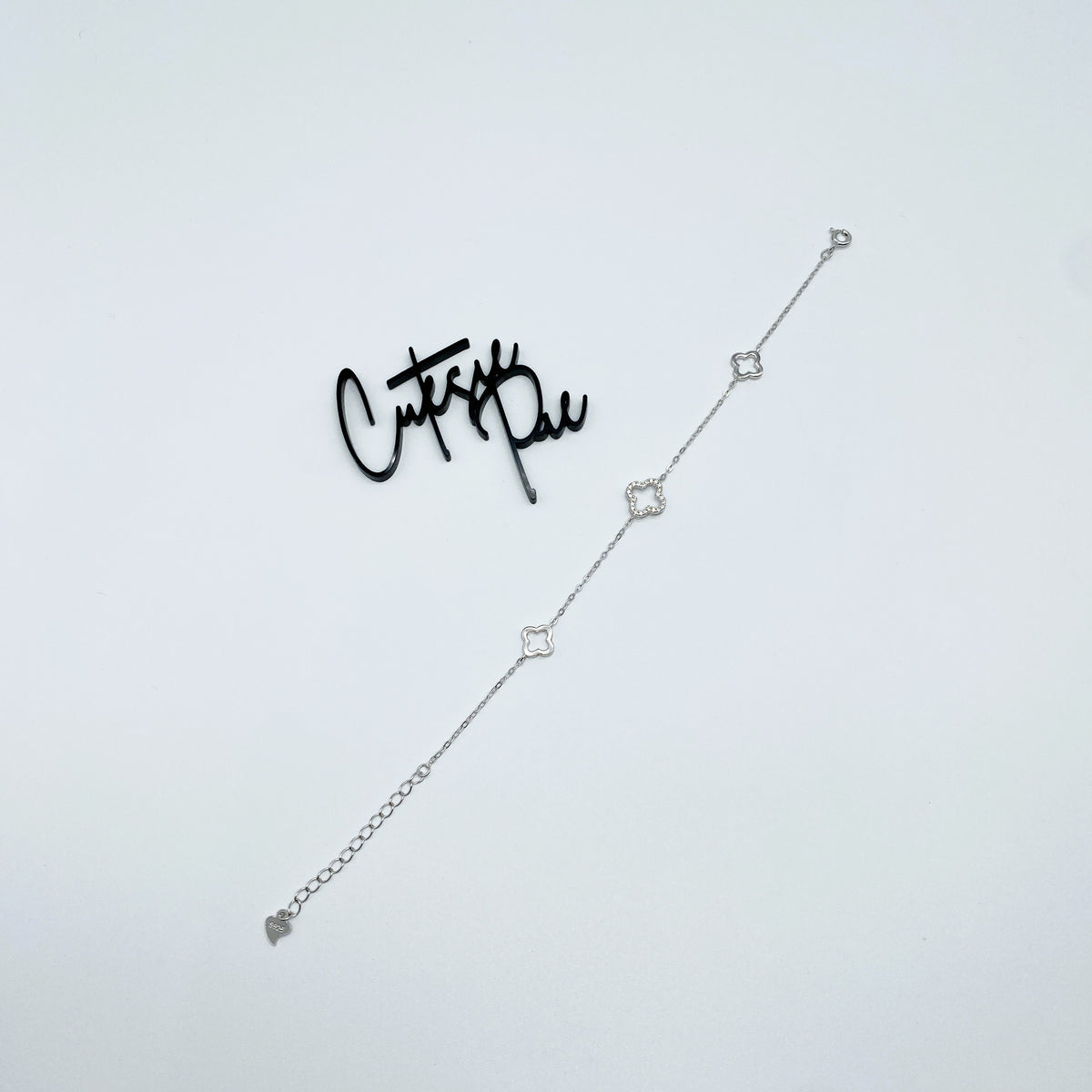 Triple Clover Bracelet | 18K Gold-Plated | Sterling Silver