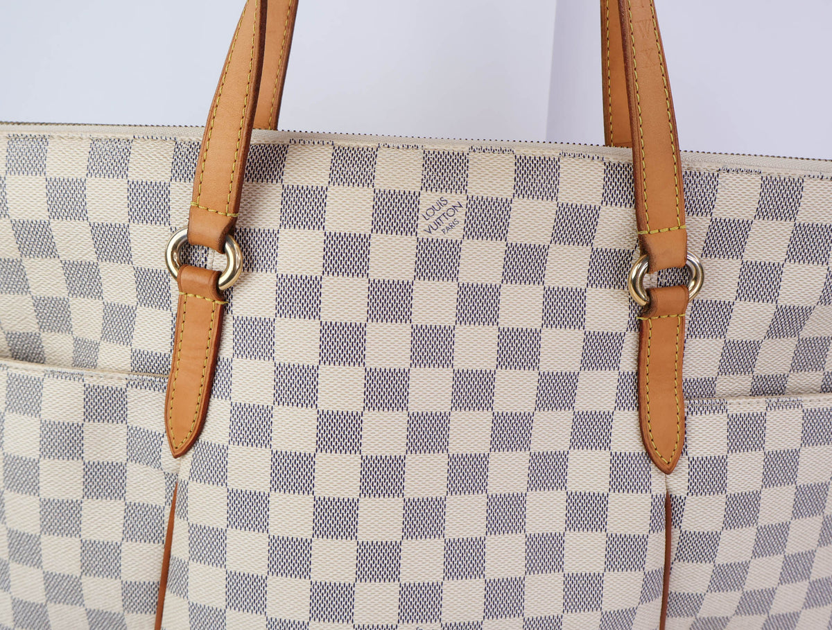 Louis Vuitton | Totally MM Bag | Damier Azur Canvas