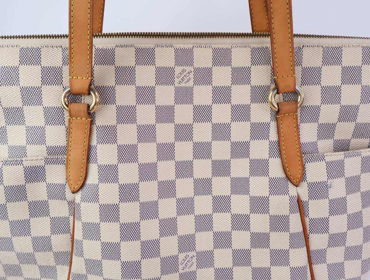 Louis Vuitton | Totally MM Bag | Damier Azur Canvas
