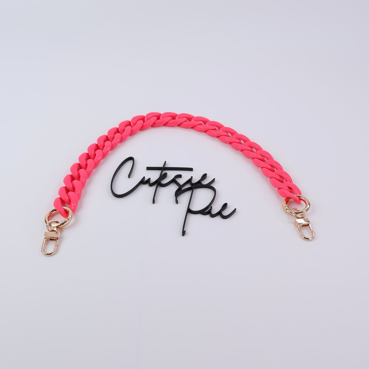 Acrylic Link Purse Chain Strap | Handbag Charm Accessory