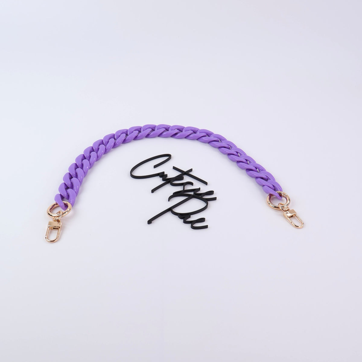 Acrylic Link Purse Chain Strap | Handbag Charm Accessory