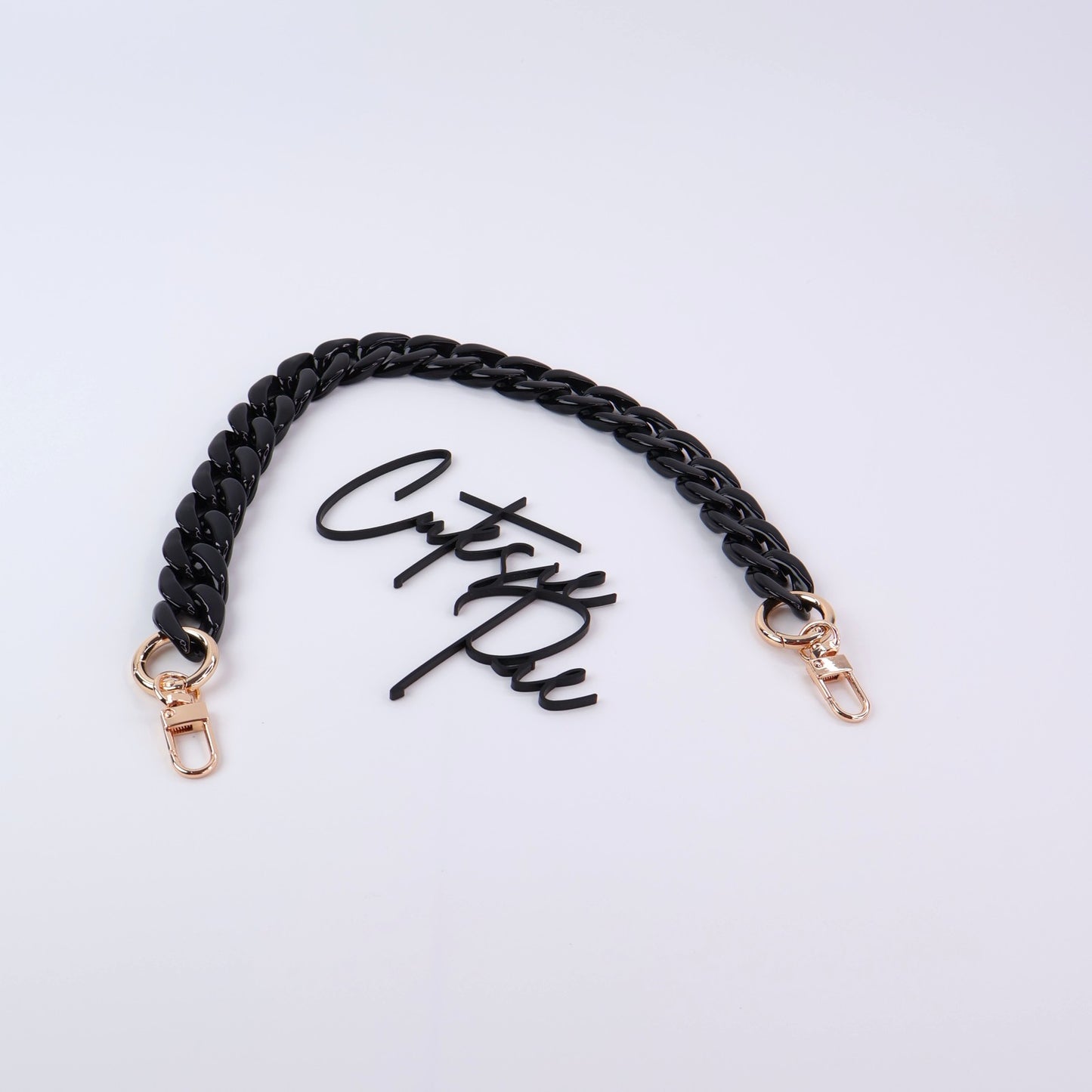 Acrylic Link Purse Chain Strap | Handbag Charm Accessory