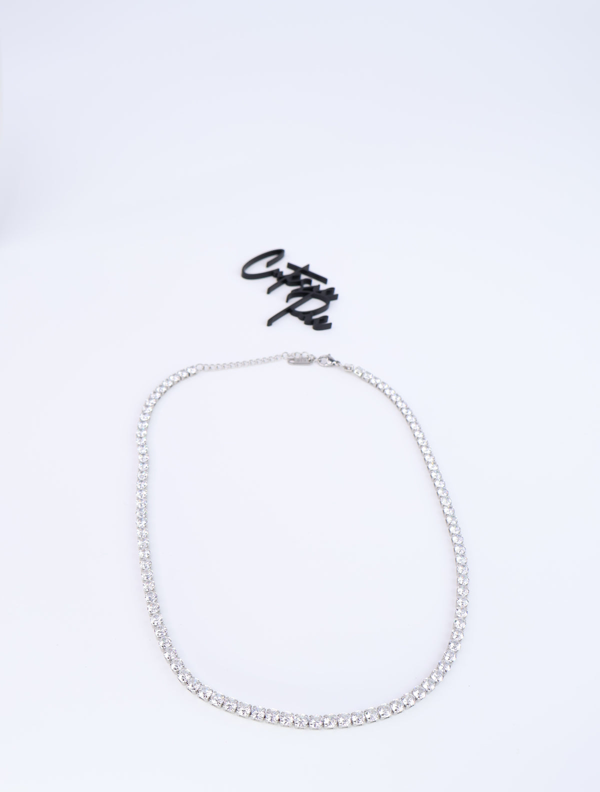 CZ Tennis Necklace | 4MM | Gold or Steel | 304 Stainless Steel