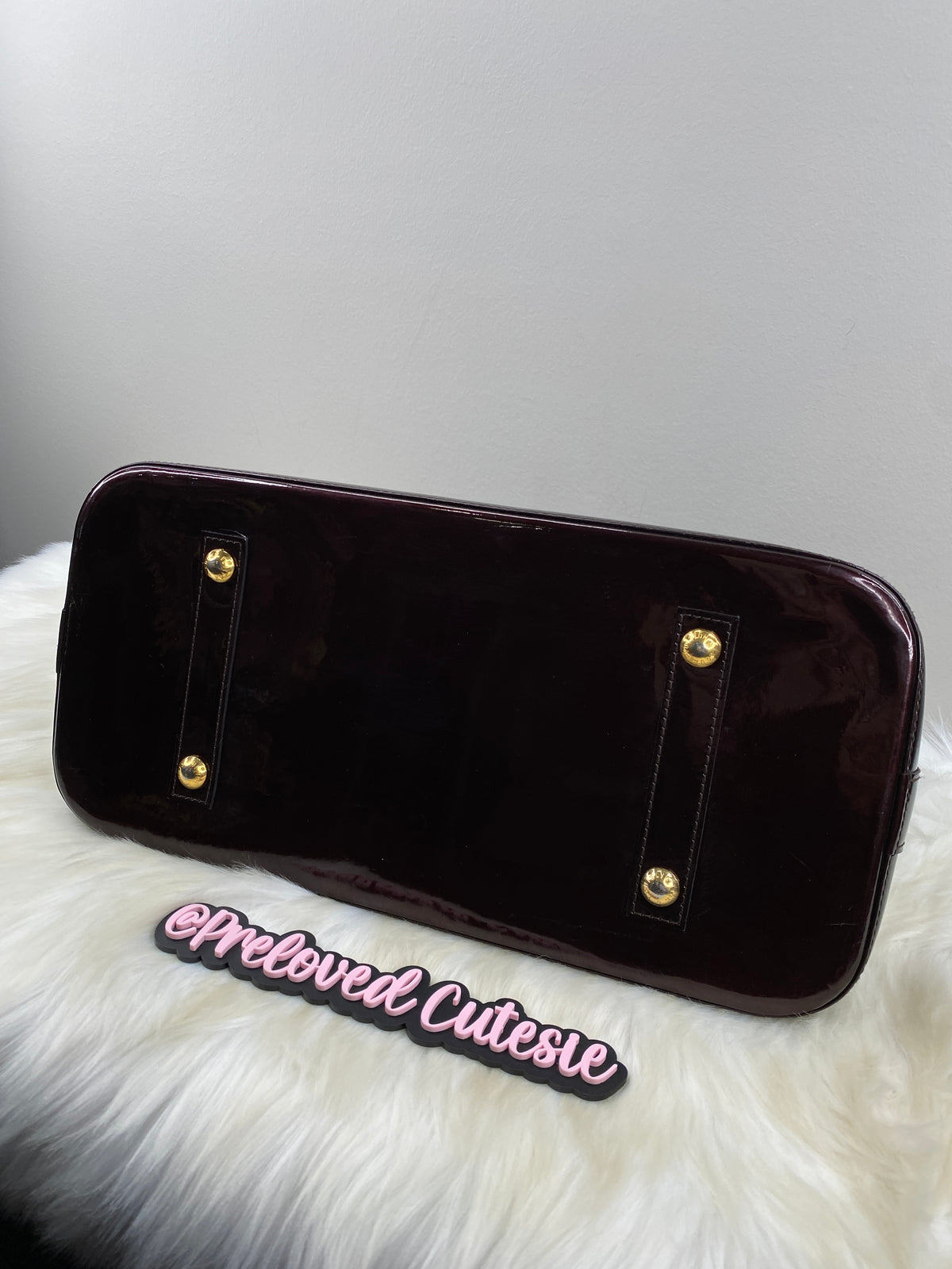 Louis Vuitton | Alma GM | Monogram Vernis | Amarante