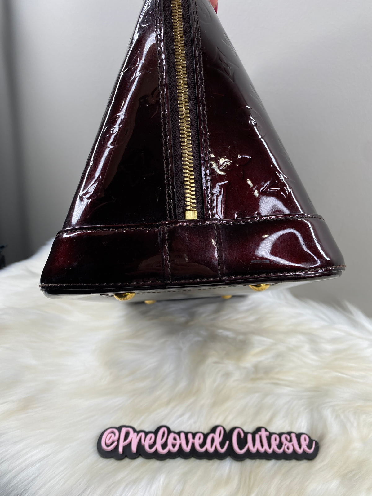 Louis Vuitton | Alma GM | Monogram Vernis | Amarante