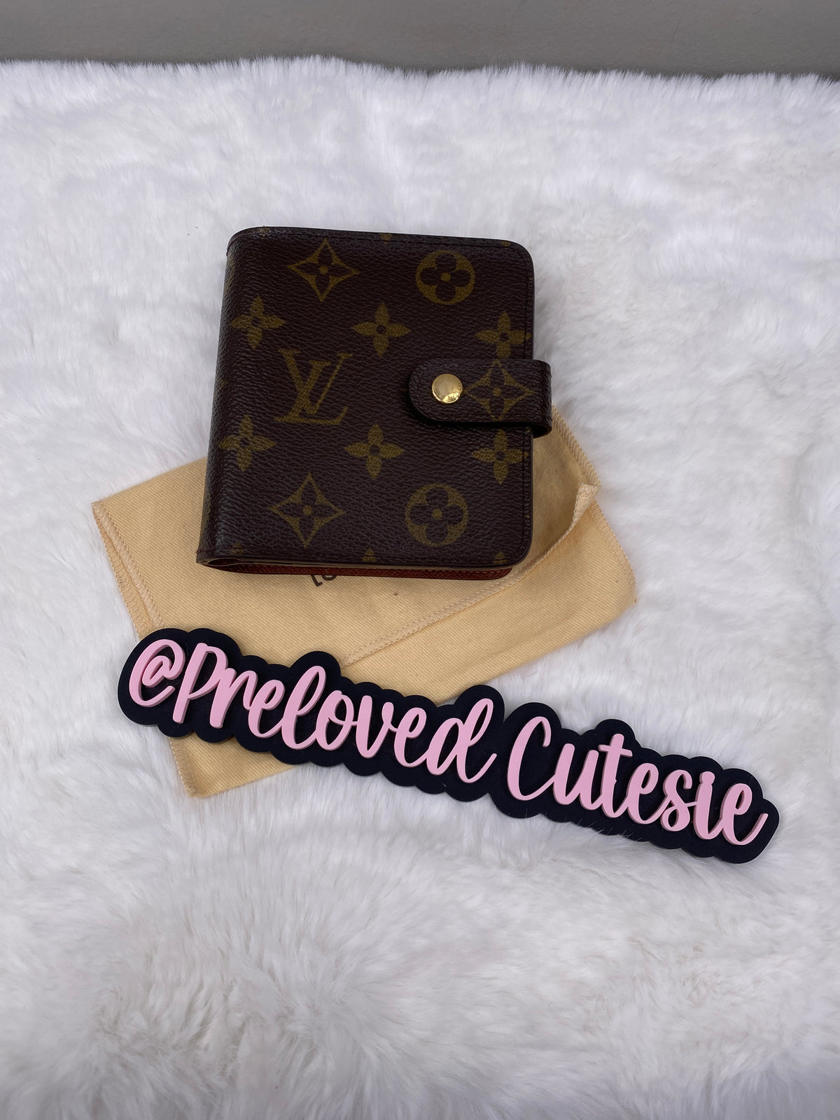 Louis Vuitton | Compact Zip Wallet | Monogram Canvas