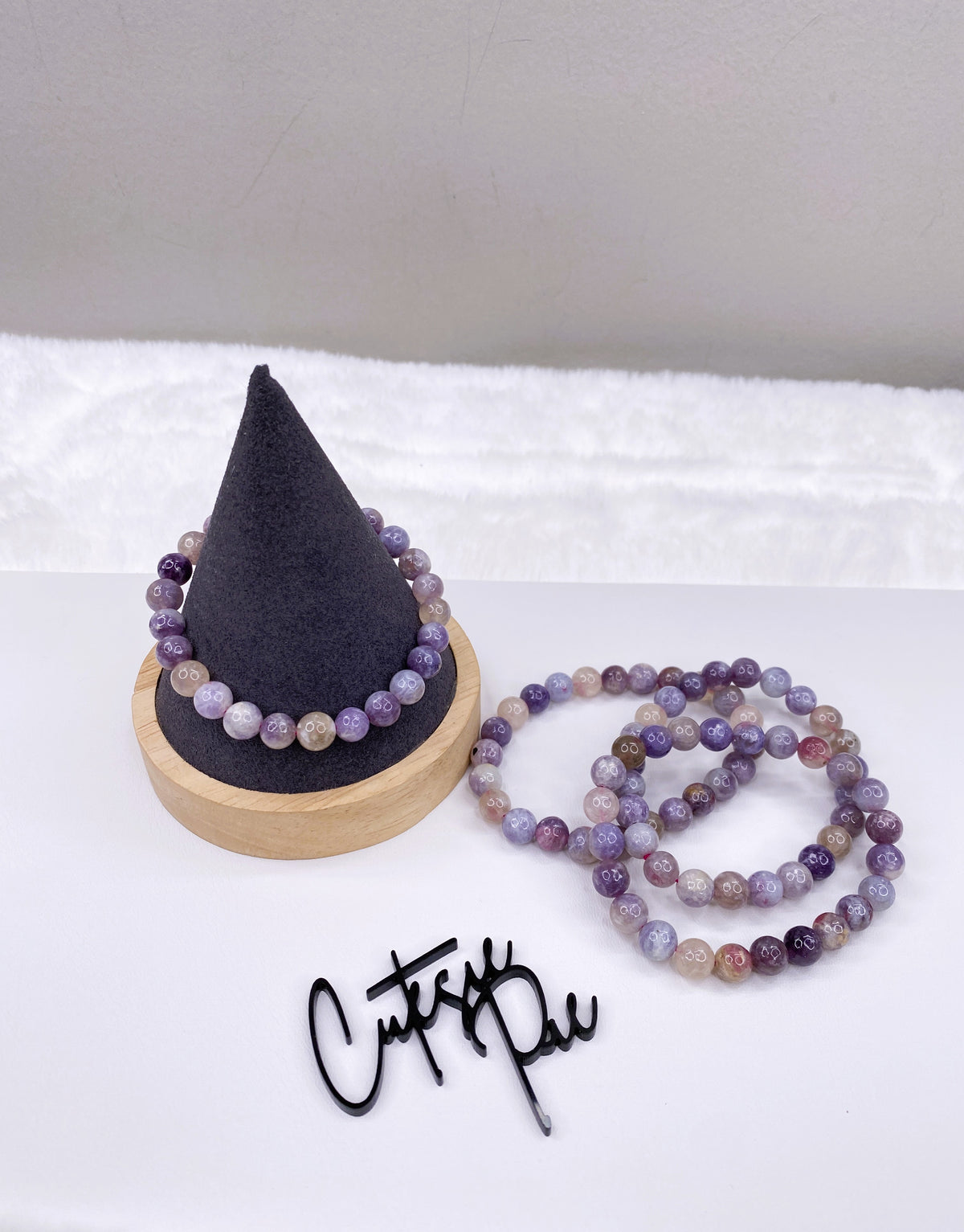 8MM Unicorn | Natural Crystal Stretch Bracelet