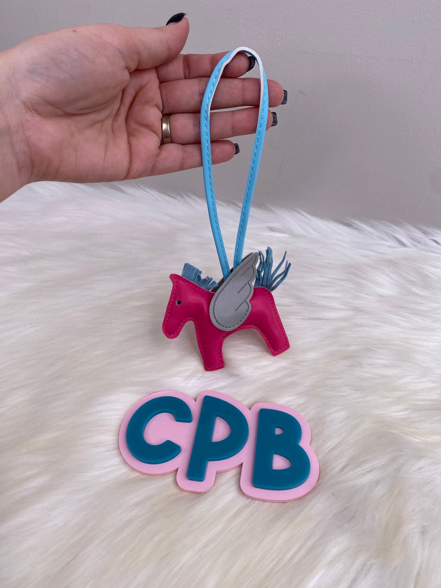 Bag Charm / Keychain / Handbag Accessories - Pegasus - Horse