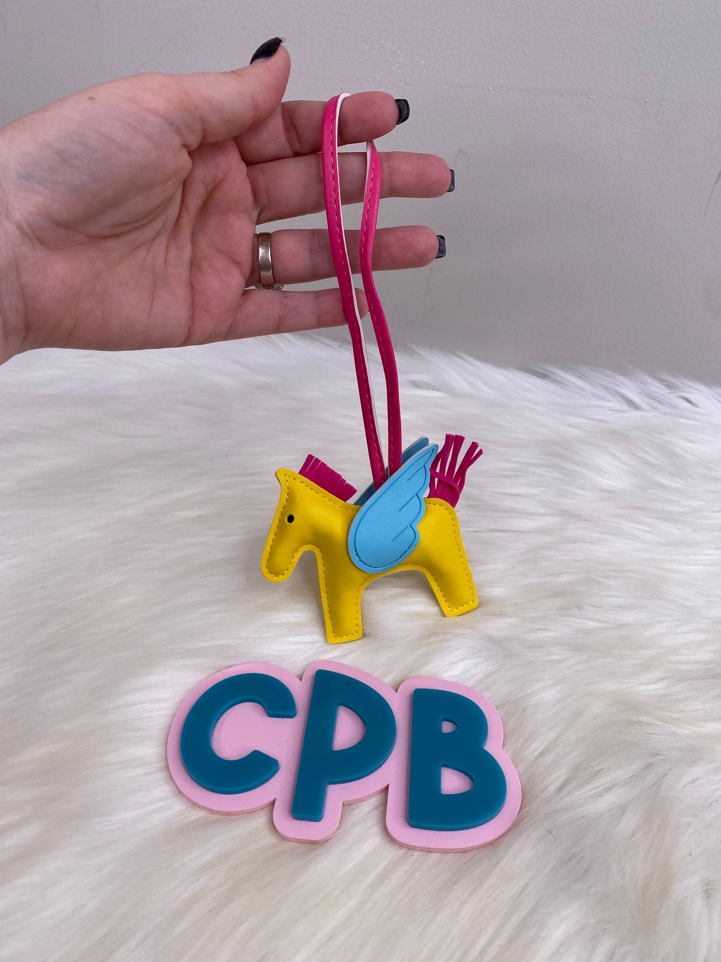 Bag Charm / Keychain / Handbag Accessories - Pegasus - Horse
