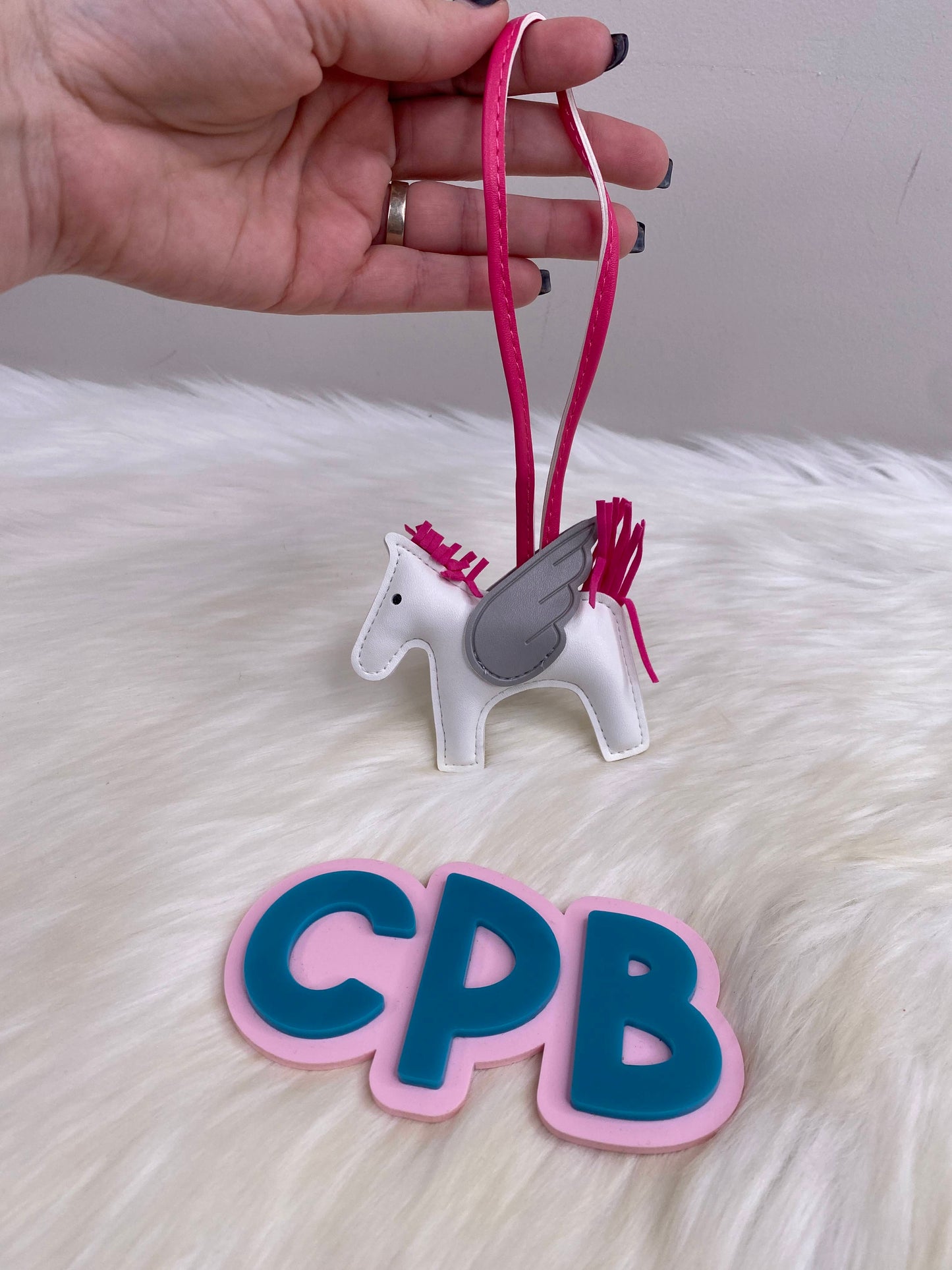 Bag Charm / Keychain / Handbag Accessories - Pegasus - Horse