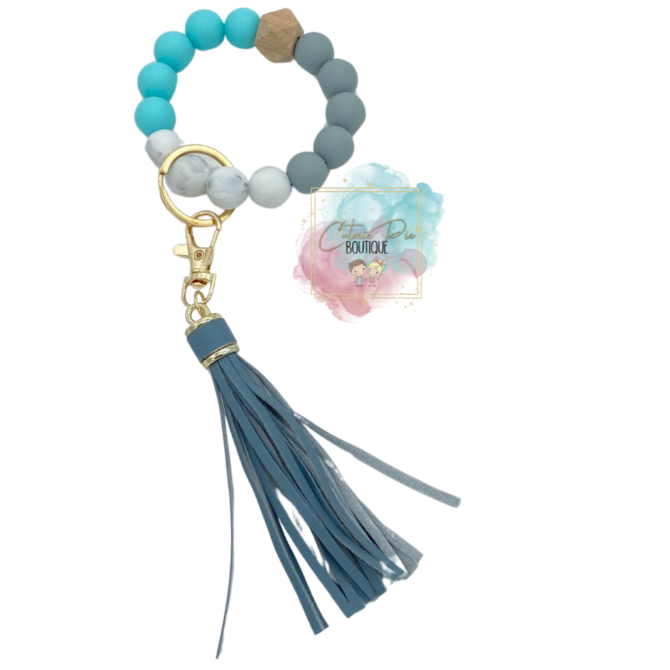 Silicone Bracelet Keychain