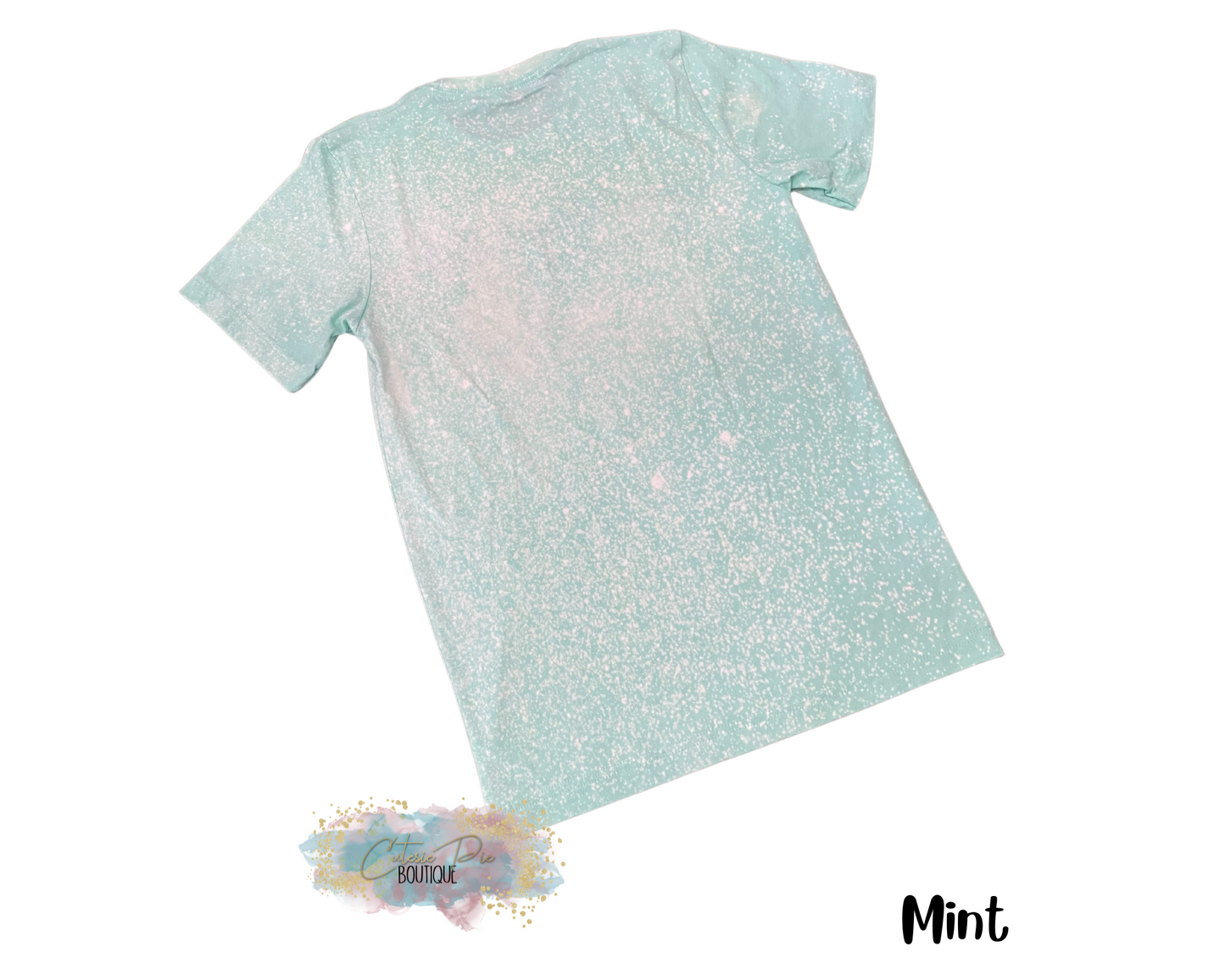 Adult T-shirt = I Speak Fluent Italian - Bleach Tee
