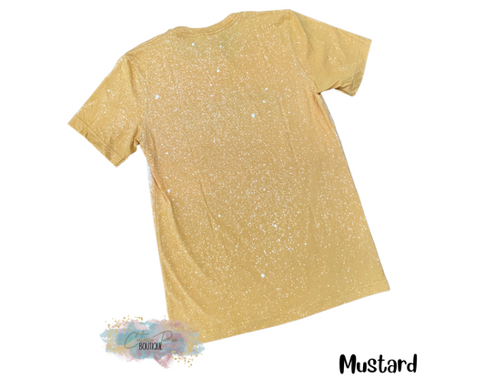 Adult T-shirt = I Speak Fluent Italian - Bleach Tee