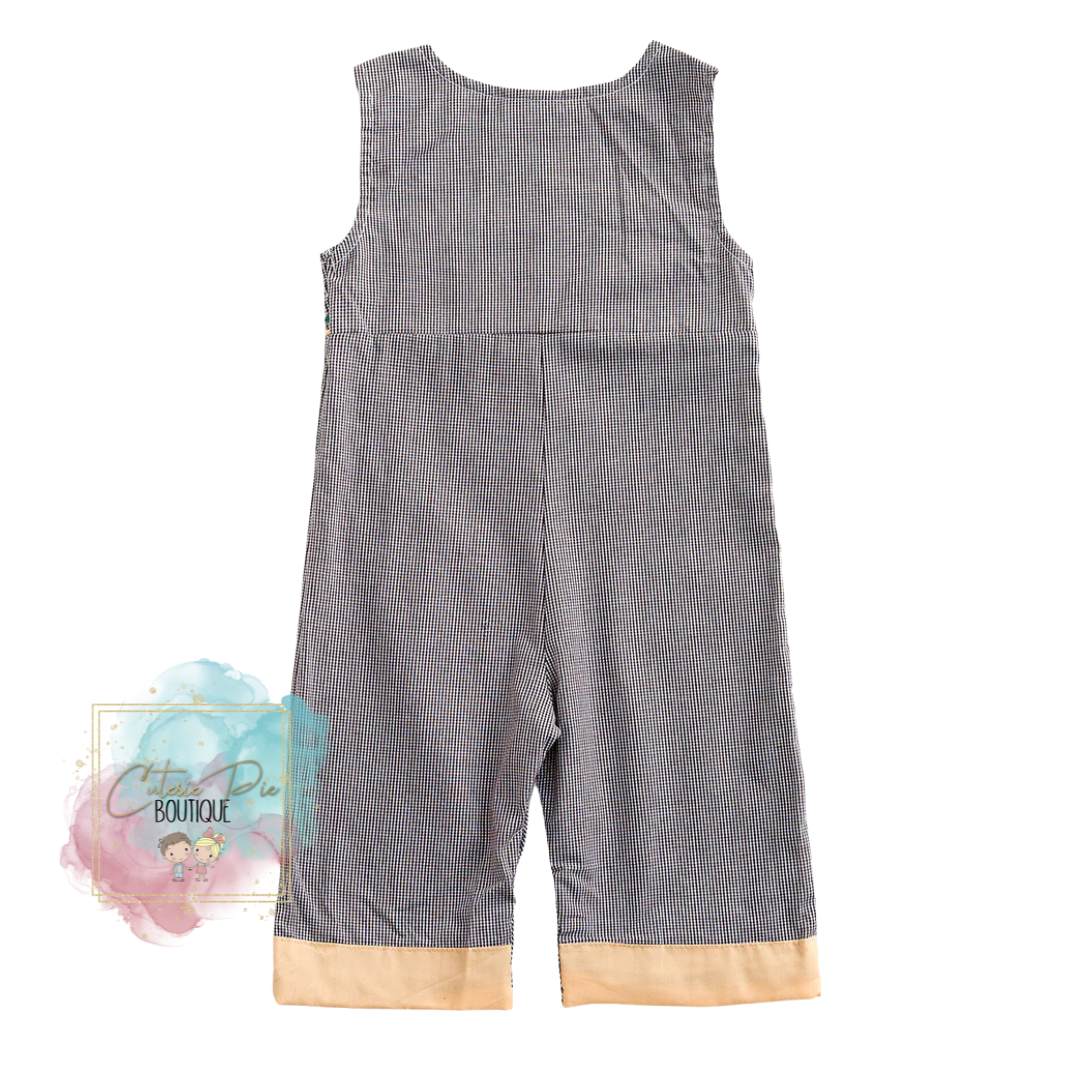 Pumpkin Smocked Jon Jons - Fall - Thanksgiving