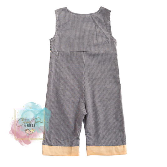 Pumpkin Smocked Jon Jons - Fall - Thanksgiving