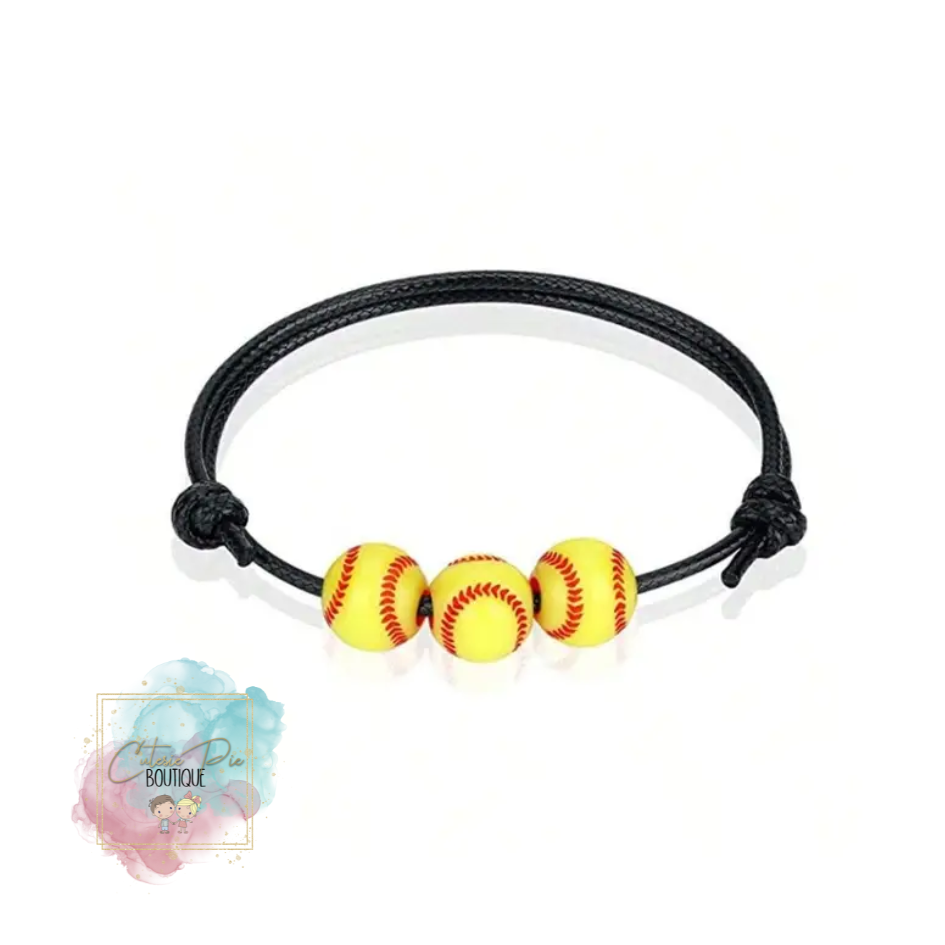 Softball Bracelet