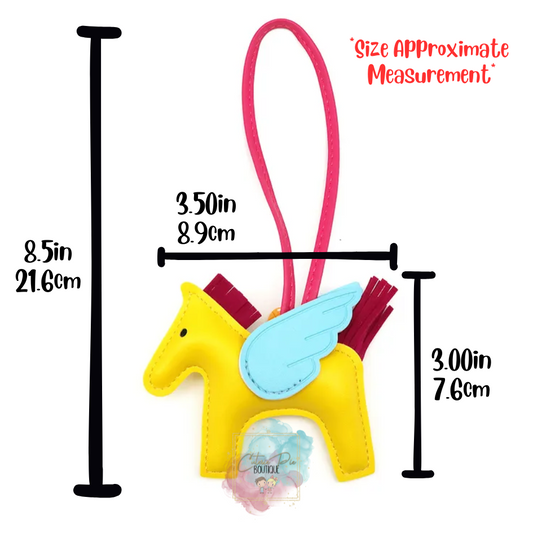 Pegasus Horse | Bag Charm & Keychain Accessory