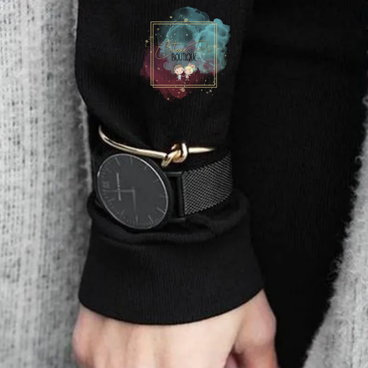 STAINLESS JEWELRY - Knot Cuff Bracelet